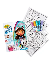 Crayola Color Wonder Gabby's Dollhouse Coloring Pad and Markers, Pack of 2