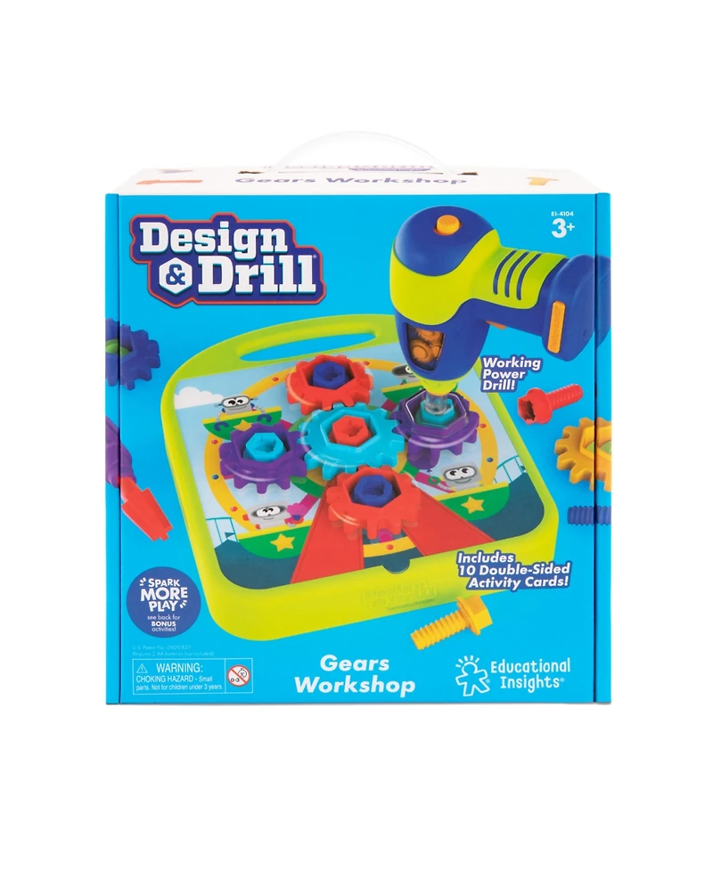 Educational Insights Design Drill Gears Workshop