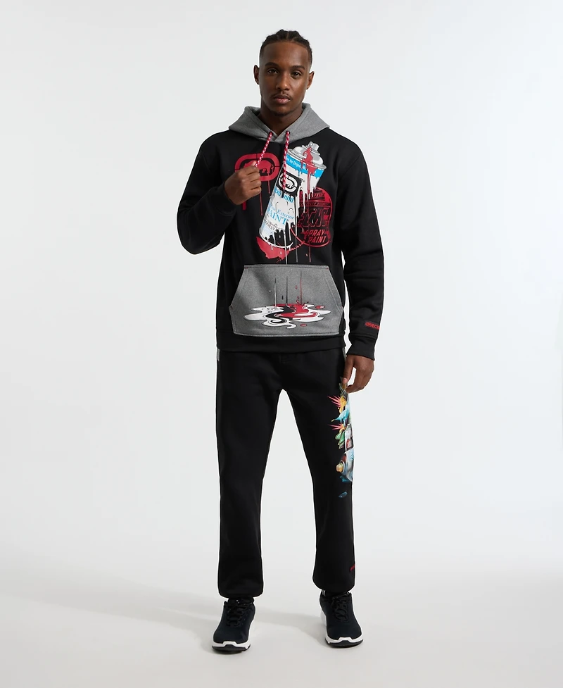 Ecko Unltd Men's Tag a Lot Hoodie