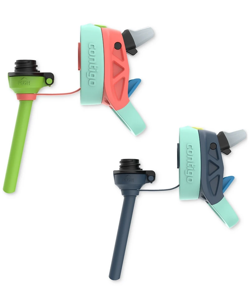 Contigo Kids 2-Pack Autospout Straw 14-Oz. Water Bottles