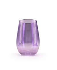 Stolzle Lausitz Mirrors Violet Tumblers, Set of 6