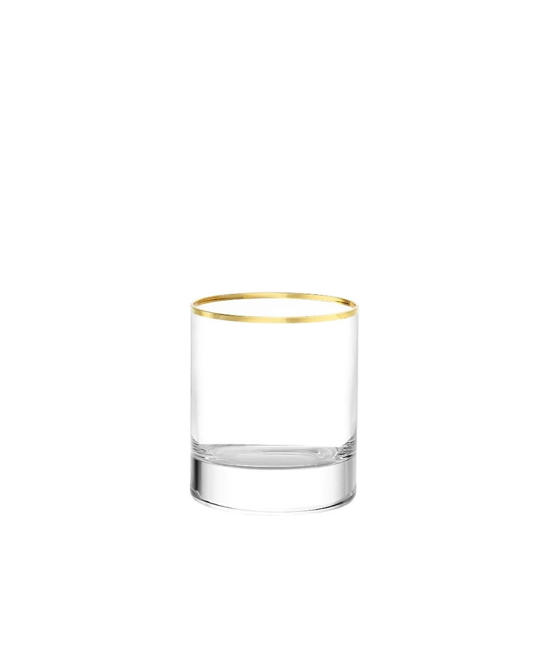 Stolzle Lausitz Cabaret Whiskey Single Old Fashioned Glasses, Set of 4