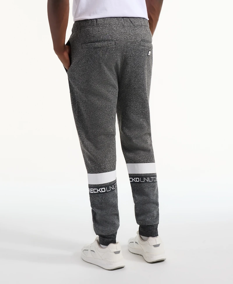Ecko Unltd Men's Fine Streak Knit Jogger