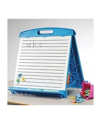 Copernicus Tabletop Easel with Dry Erase Boards, Pocket Chart, and Storage Tubs
