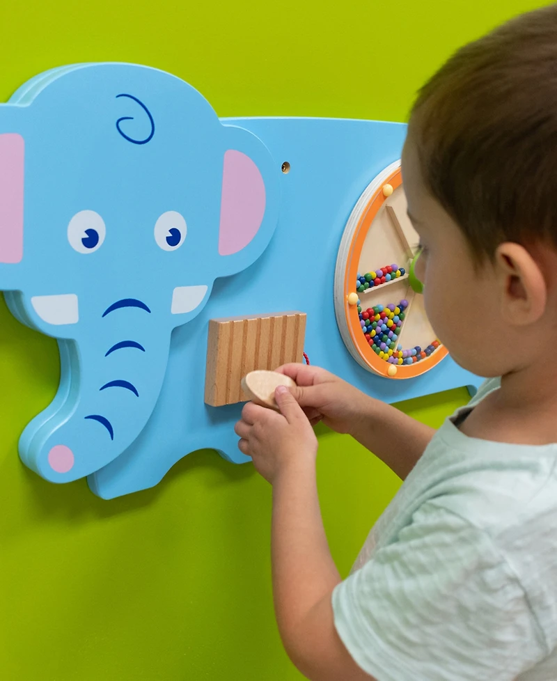 Learning Advantage Elephant Activity Wall Panel Activity Center