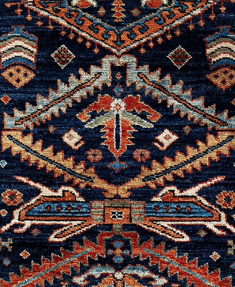 Adorn Hand Woven Rugs Serapi M1999 2'9"x9'10" Runner Area Rug