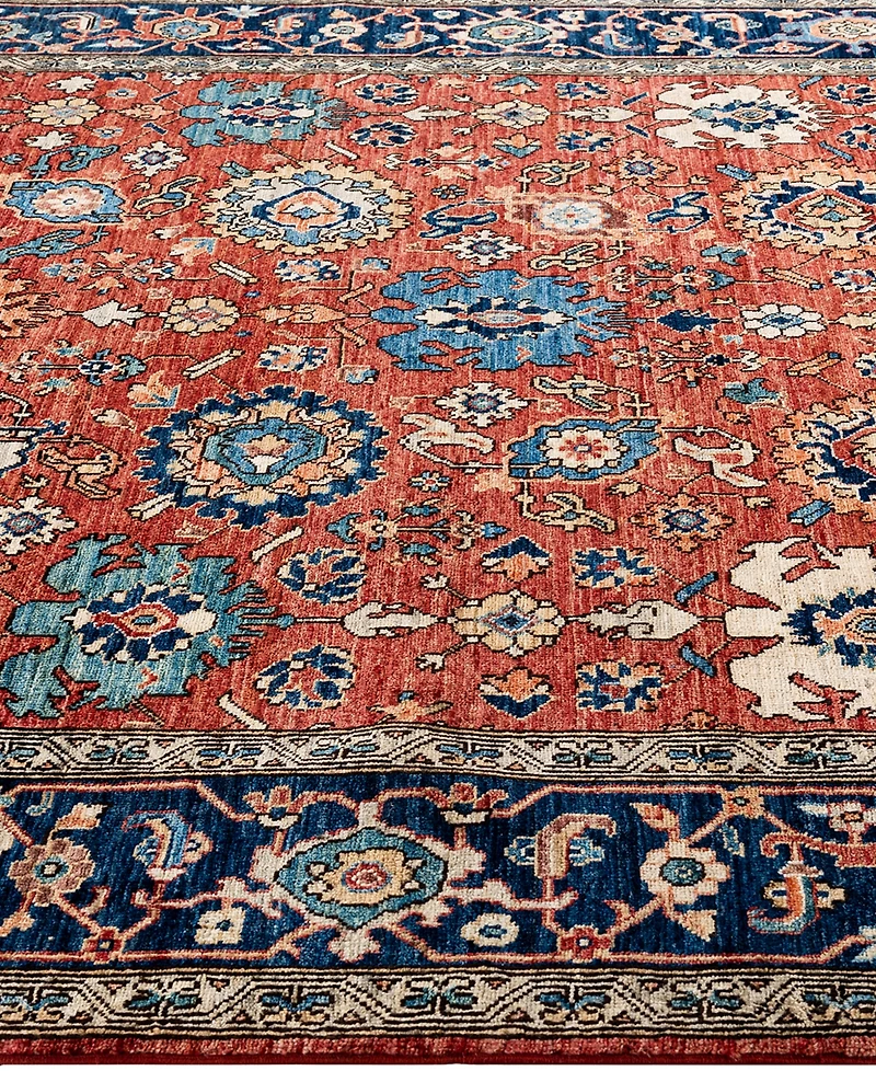 Adorn Hand Woven Rugs Serapi M1999 6'3"x9'2" Area Rug