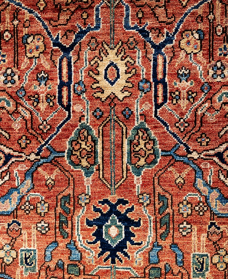 Adorn Hand Woven Rugs Serapi M1999 8'1"x10'5" Area Rug