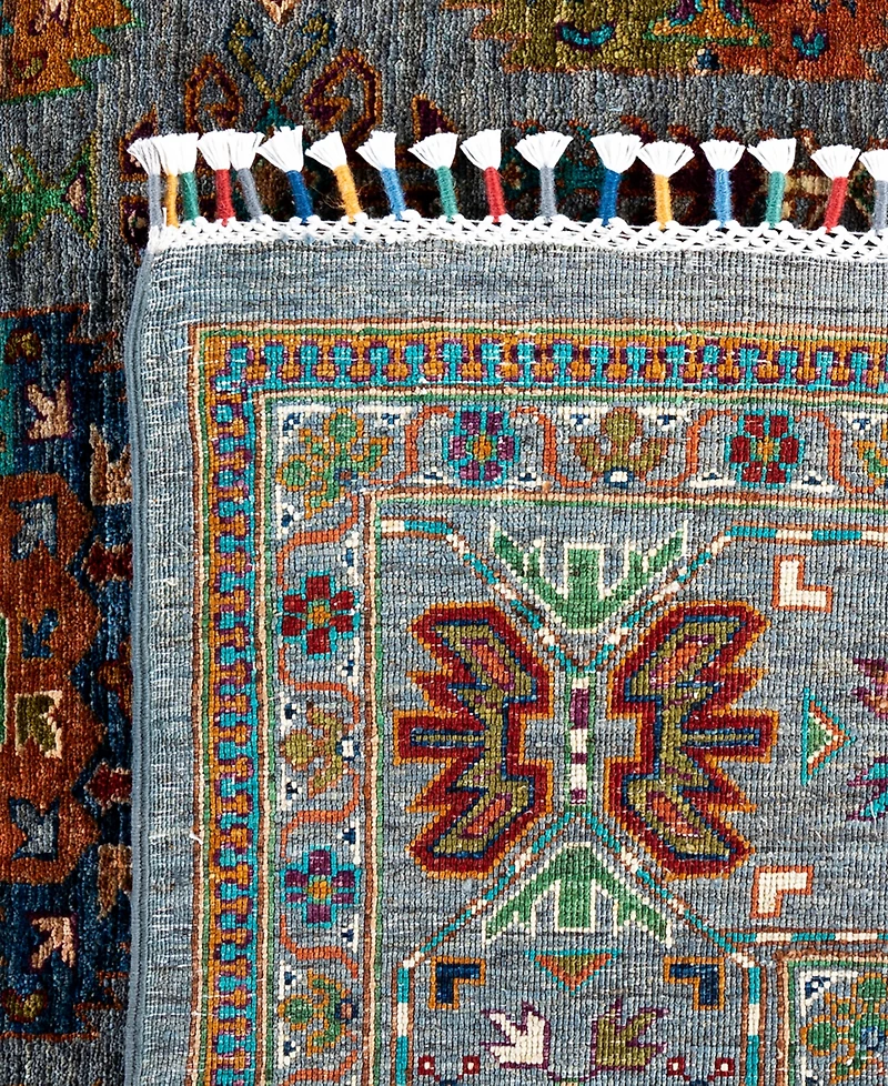 Adorn Hand Woven Rugs Tribal M1999 8'x9'10" Area Rug