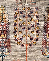 Adorn Hand Woven Rugs Tribal M1999 8'3"x9'8" Area Rug