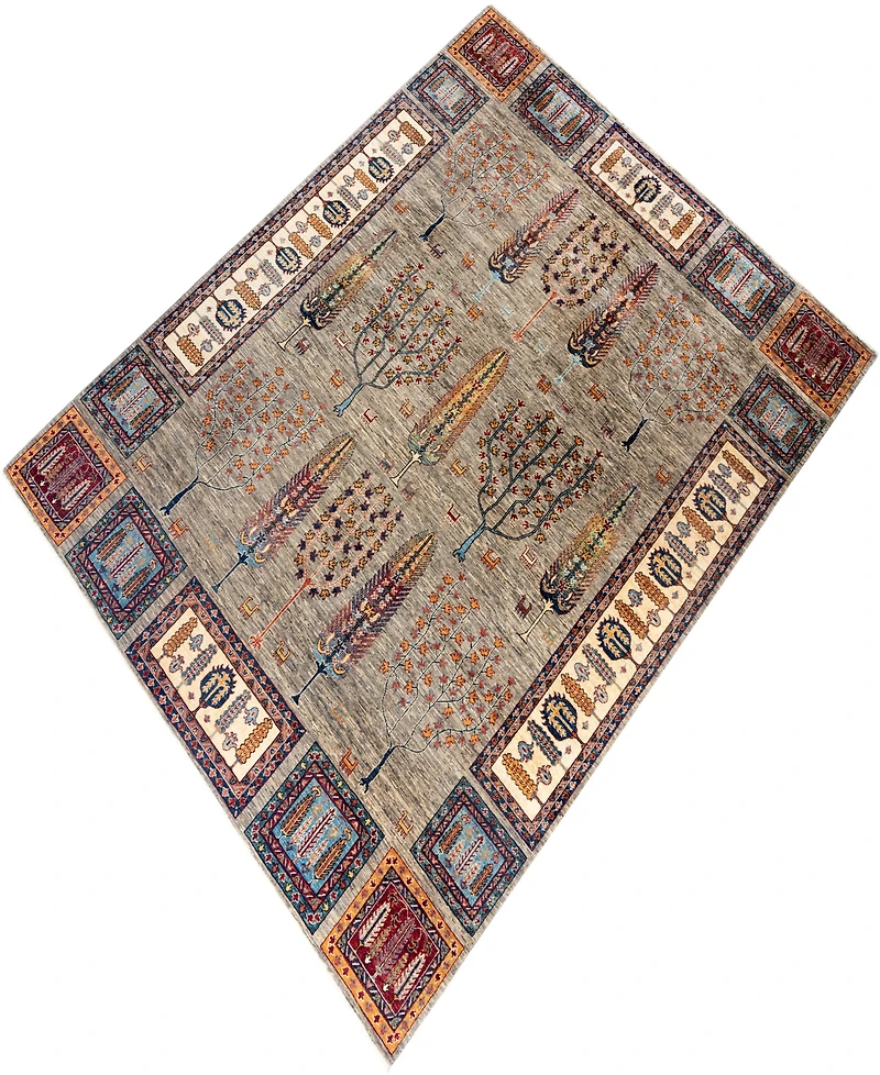 Adorn Hand Woven Rugs Tribal M1999 8'4"x10'4" Area Rug