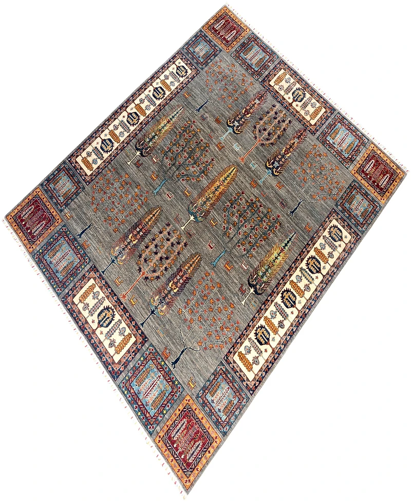 Adorn Hand Woven Rugs Tribal M1999 8'2"x9'9" Area Rug