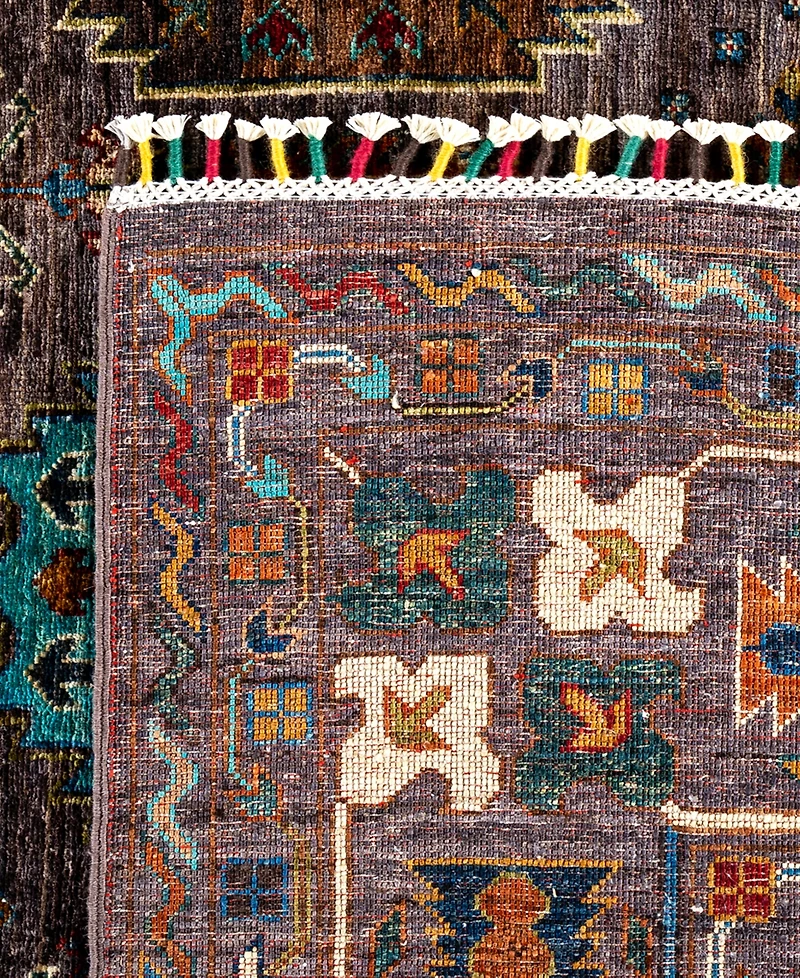 Adorn Hand Woven Rugs Tribal M1999 9'1"x12'6" Area Rug