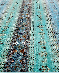 Adorn Hand Woven Rugs Tribal M1999 9'1"x12'7" Area Rug