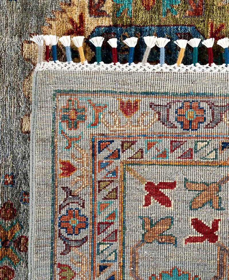 Adorn Hand Woven Rugs Tribal M1999 8'11"x12'3" Area Rug