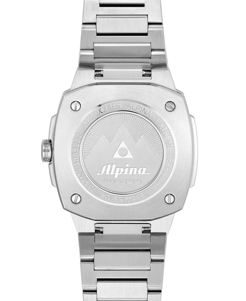 Alpina Women's Swiss Alpiner Extreme Stainless Steel Bracelet Watch 34mm