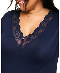 Adore Me Plus Size Hasina Sleepshirt
