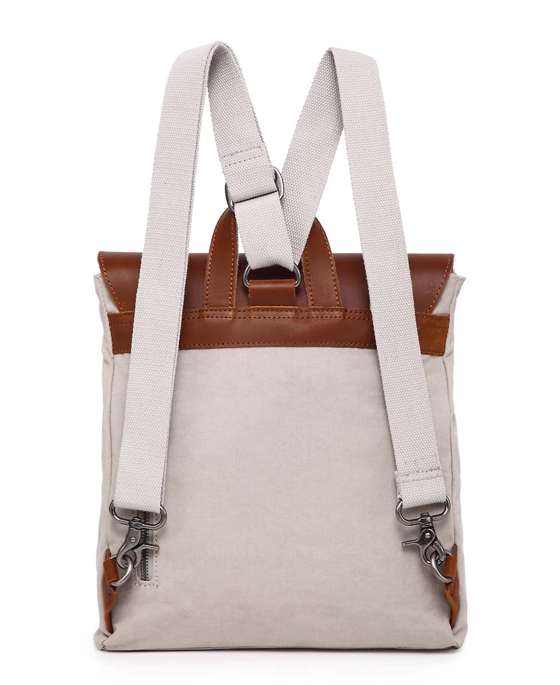 Tsd Brand Cooper Convertible Canvas Backpack