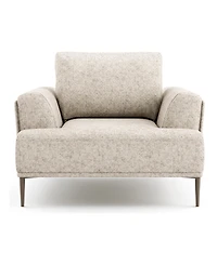 Furniture of America 44" Orlandi Chenille Arm Chair with Extendable Backrest