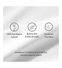 Eucalyptus Tencel Lyocell 600 Thread Count, Split King