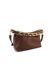 Like Dreams Penelope Braided Gold Chain Crossbody Bag