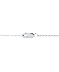 Grown With Love Men's Lab Grown Multi-Gemstone (2-3/8 ct. t.w.) Flag Dog Tag 22" Pendant Necklace in Sterling Silver