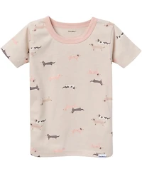 Gerber Baby Girls Pajamas Set, 4 Piece