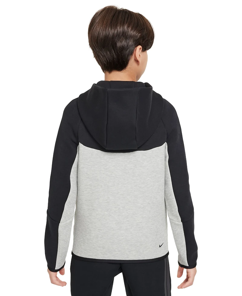 Nike Big Boys Sportswear Full-Zip Tech Fleece Hoodie