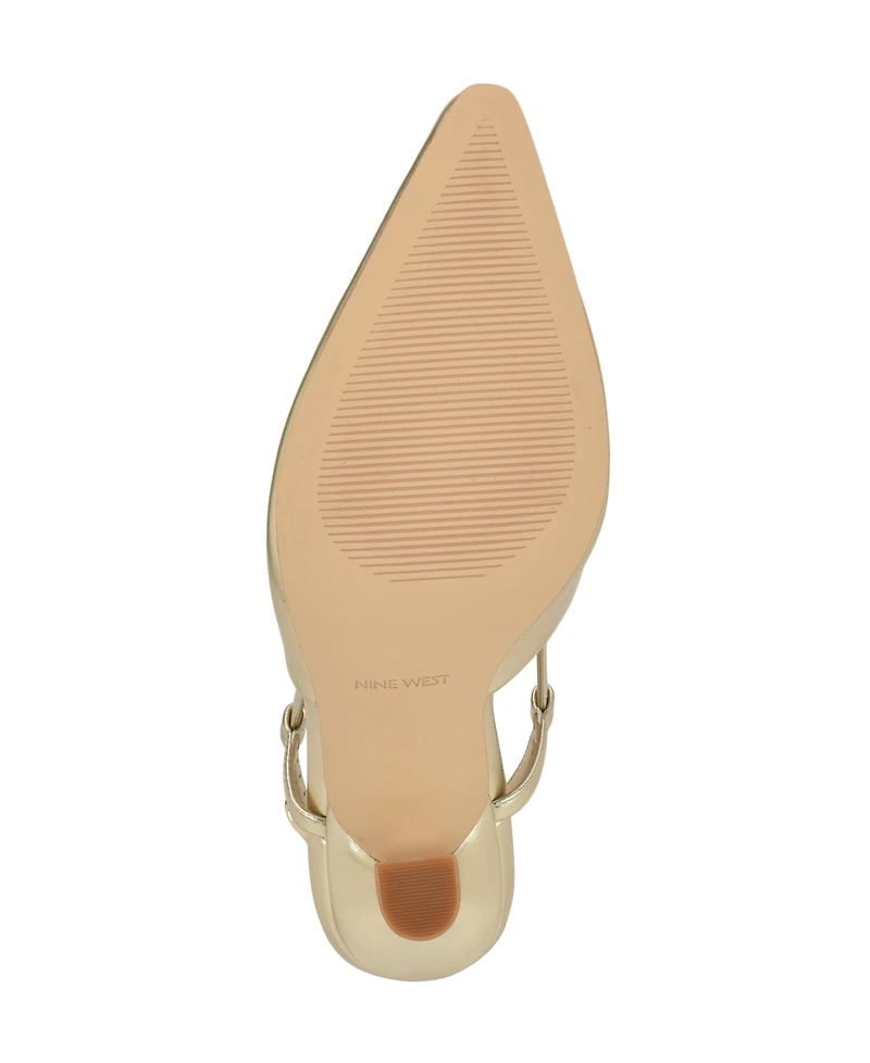 Nine West Women's Vassa Tapered Heel Slingback Pumps