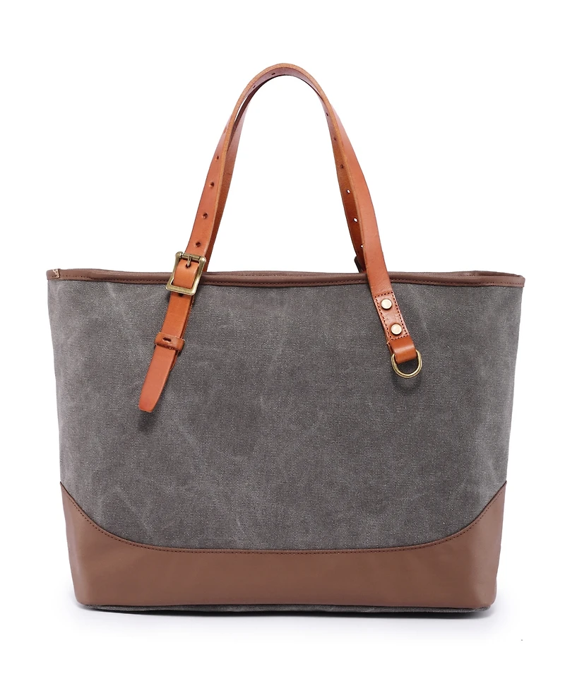 Tsd Brand Redwood Canvas Shopper Bag