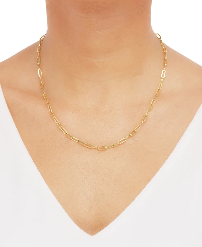 Giani Bernini 2-Pc. Set Paperclip Link Necklace & Matching Bracelet, Exclusively at Macy's