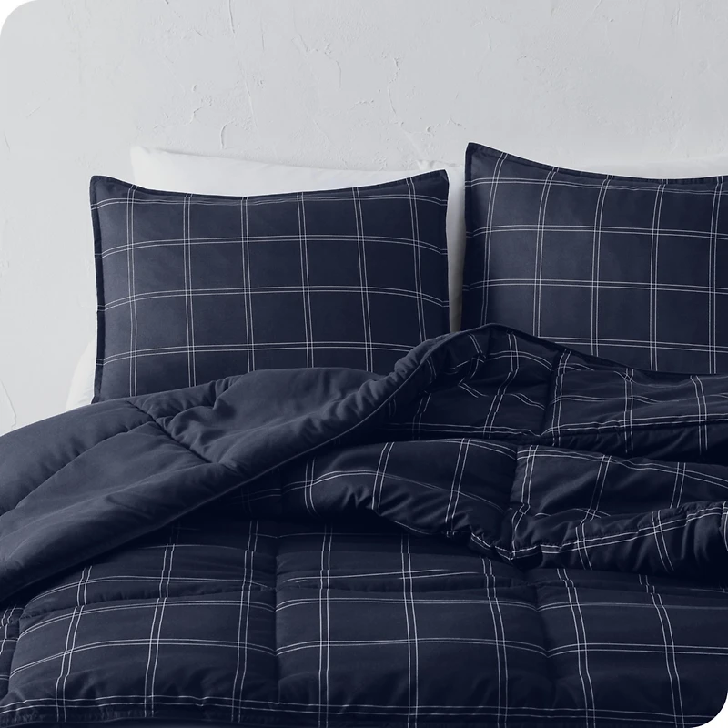 Bare Home Down Alternative Comforter Set Twin/Twin Xl - Dark blue
