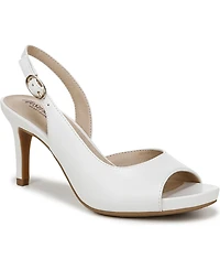 LifeStride Women's Teller 2 Slingback Peep Toe Pumps