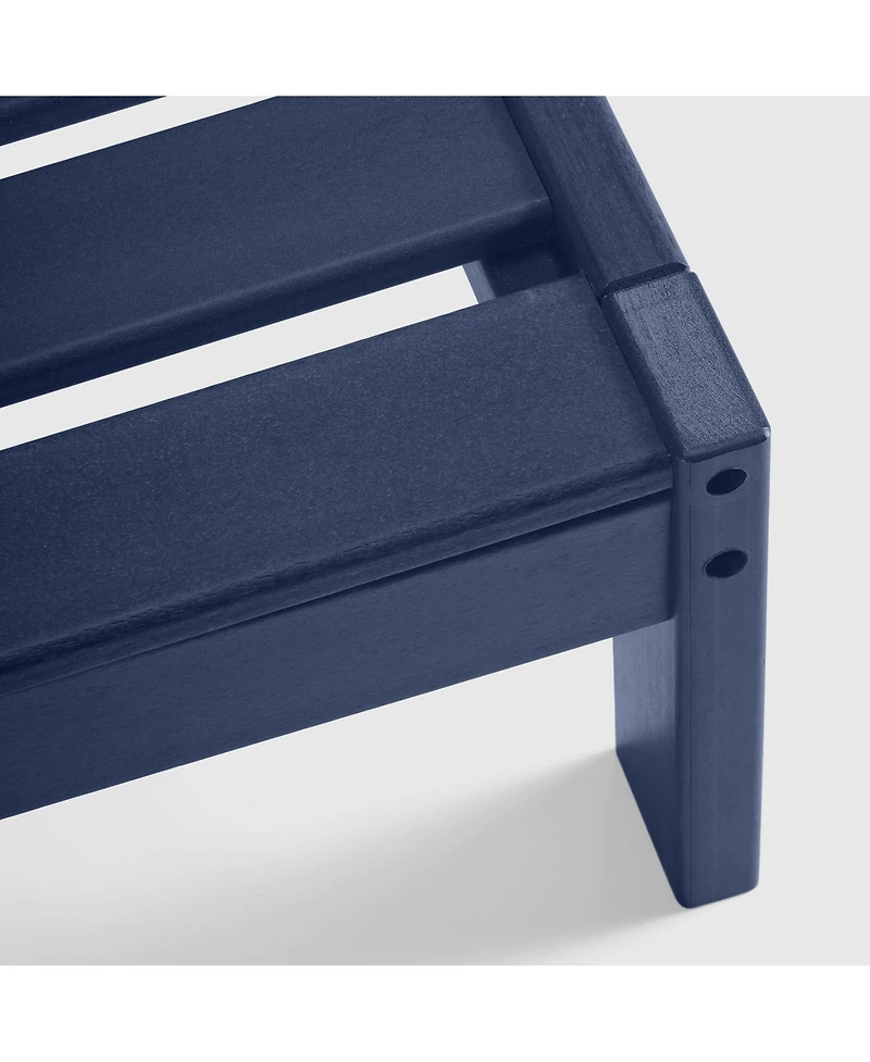 Outdoor Patio Hdpe Deep Seating Sectional Loveseat