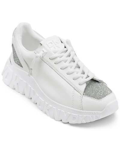 Dkny Women's LaCamp Glitter Sneakers