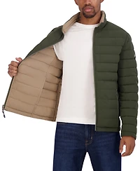 Nautica Men's Reversible Quilted Puffer Jacket