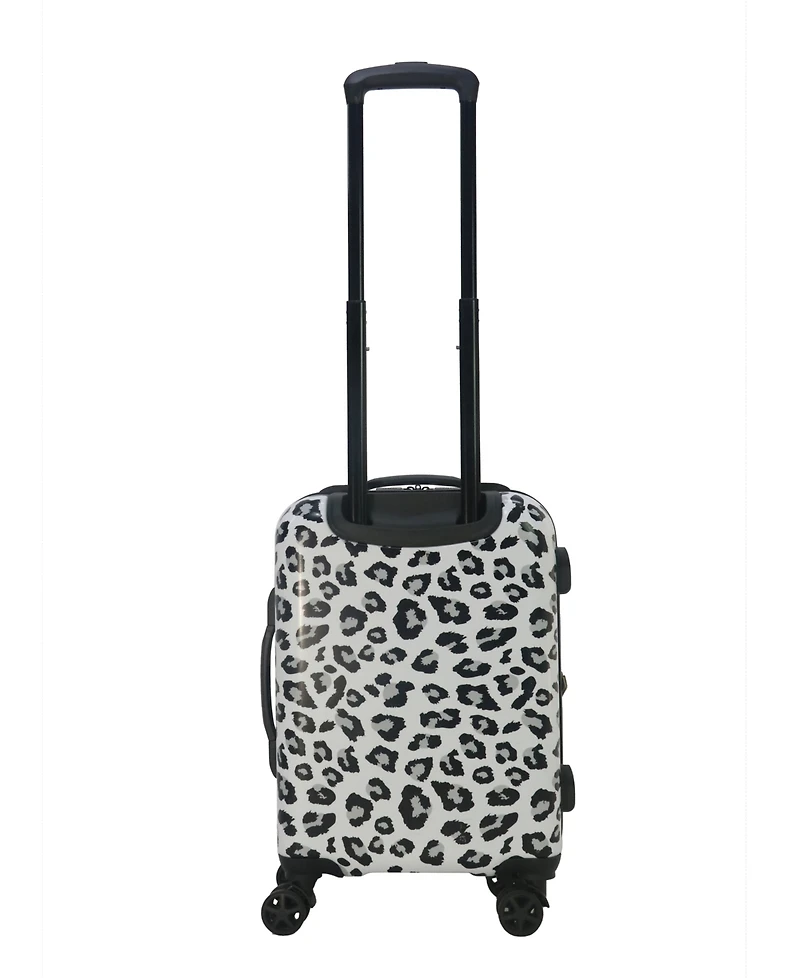 Thalia Sodi Leopard 22'' Carry-on Expandable Luggage