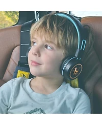 Mee audio KidJamz KJ55BT Safe Listening Bluetooth Wireless Headphones for Kids w/ Led Lights