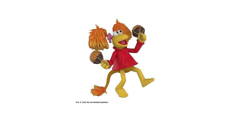Boss Fight Studio Red, Fraggle Rock Collectible Action Figure – Highly Articulated Figurine