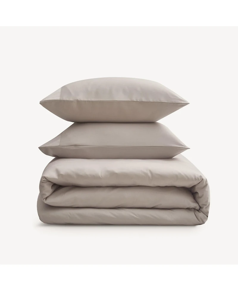 Doz by Sijo Cooling Bamboo Duvet Cover Set, 100% Viscose, Organically Grown