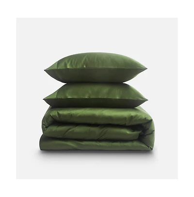 Doz by Sijo Cooling Bamboo Duvet Cover Set, 100% Viscose, Organically Grown