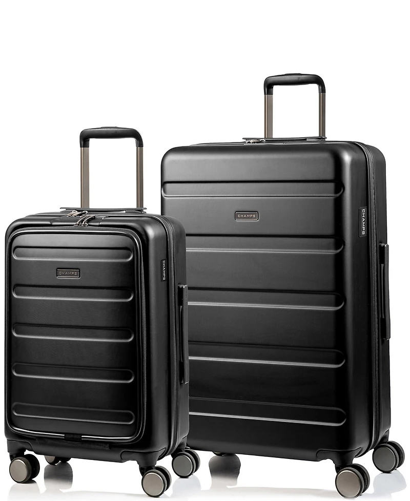 Champs 2-Pc. Tech Hardside Luggage Set