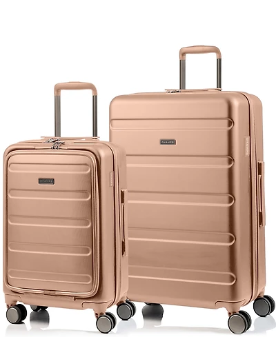 Champs 2-Pc. Tech Hardside Luggage Set