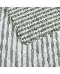 Stone Cottage Stone Cottage-Willow Way Ticking Stripe Quilt-Sham Set