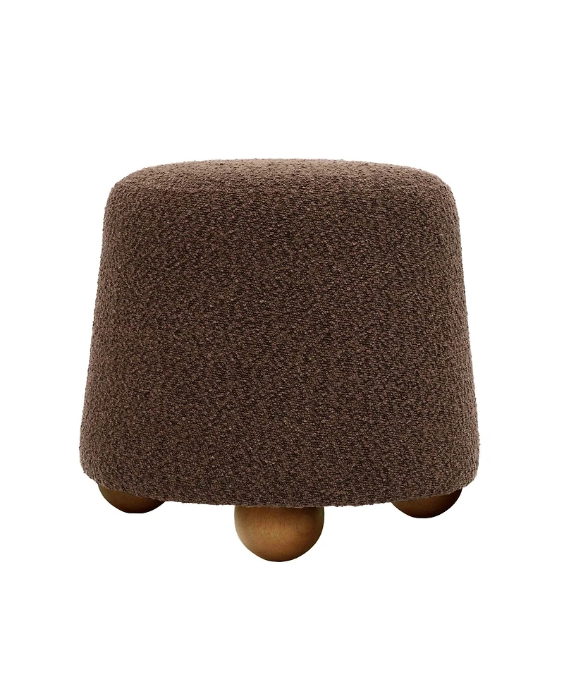 Tov Furniture 18.3" Boucle Stool
