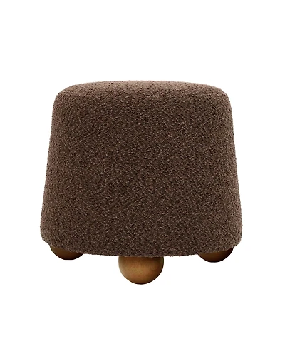 Tov Furniture 18.3" Boucle Stool