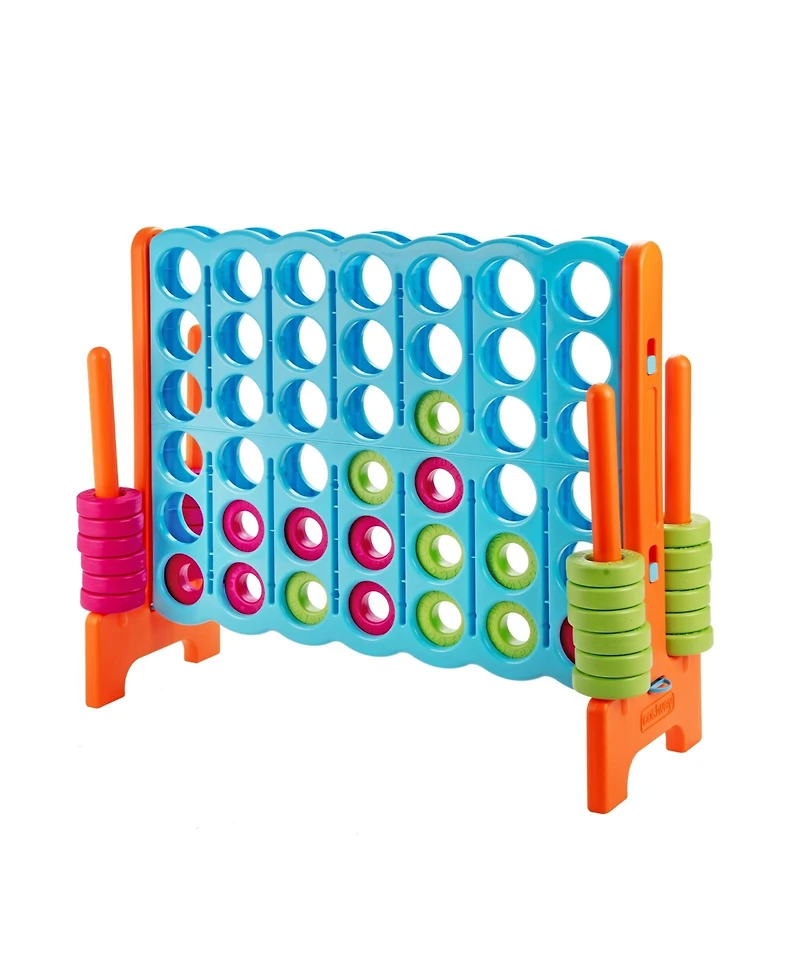Gouun 4 in A Row 4-to-Score Giant Jumbo Game Set for Family Party Holiday