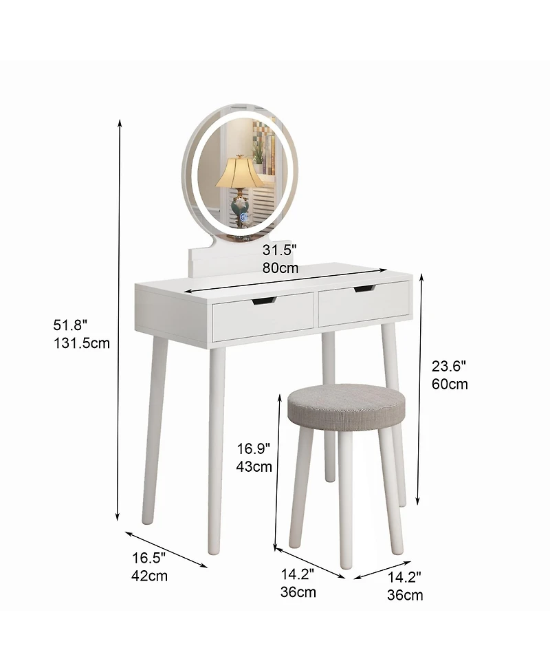 gaomon Vanity Desk