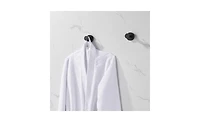 Slickblue Round Base Towel Hook with Screws for Easy Installation and Durable Use