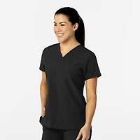 Wink Plus W123 Flex-n-Reach V-Neck Scrub Top